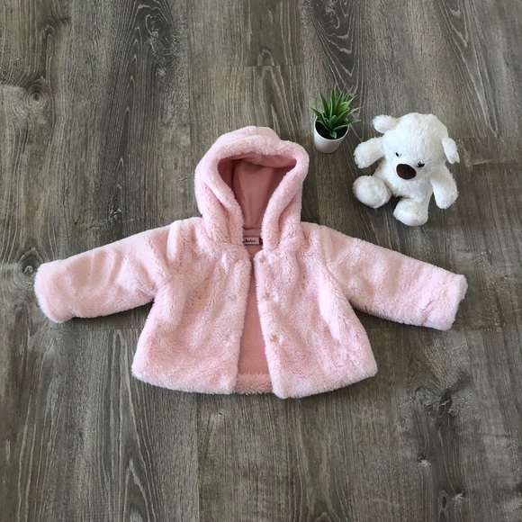 Baby Girl Fur Jacket - Picture 4 of 6